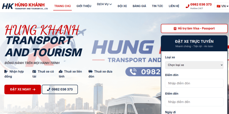 Công Ty Du Lịch Hùng Khánh