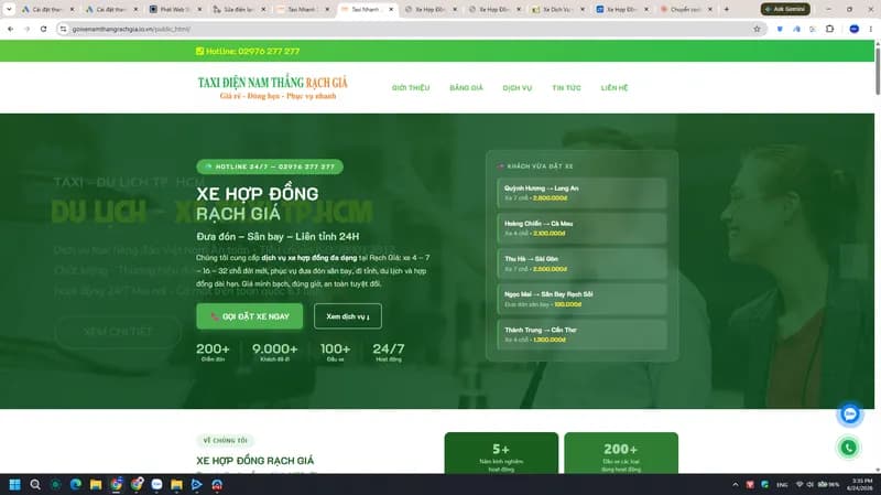Xe Năm Thắng Rạch Giá