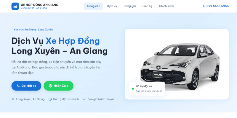 Xe Dịch Vụ An Giang